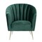 Manhattan Comfort Rosemont Accent Chair in Green and Gold AC056-GR - alternate 3